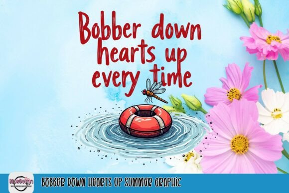 Bobber Down Hearts Up: Capturing Summer Nostalgia in a Single Graphic
