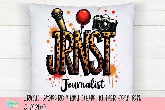 JRNST Leopard Print Graphic for Fashion & Media: A Bold Design Asset