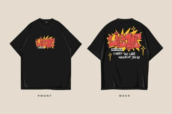 Light Bearer Christian Graphic T-shirt: A Design Asset for Impactful Merch