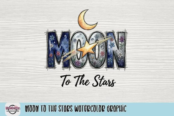 Moon to the Stars Watercolor: A Guide to Celestial Design