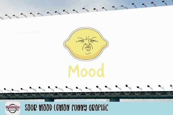 Sour Mood Lemon Funny Graphic: Adding Humor to Your Designs