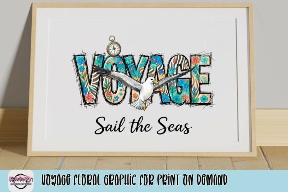 Voyage Floral Graphic: A Print on Demand Powerhouse